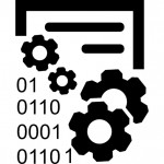 data-management-interface-symbol-with-gears-and-binary-code-numbers_318-52331